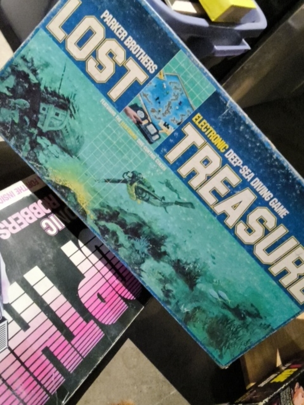 Lost Treasure Electronic Deep-Sea Diving Game - Teal/Blue